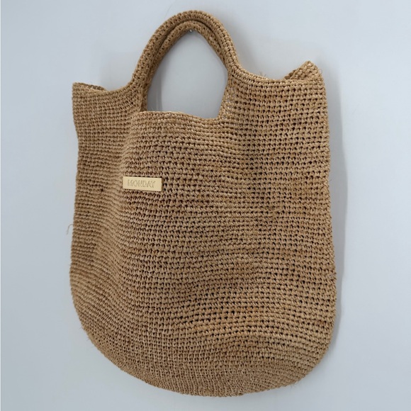 Monday Paloma Straw Bag In Small - Picture 2 of 10